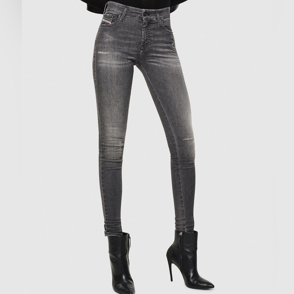 DIESEL SLANDY GREY JEANS 24 SKINNY